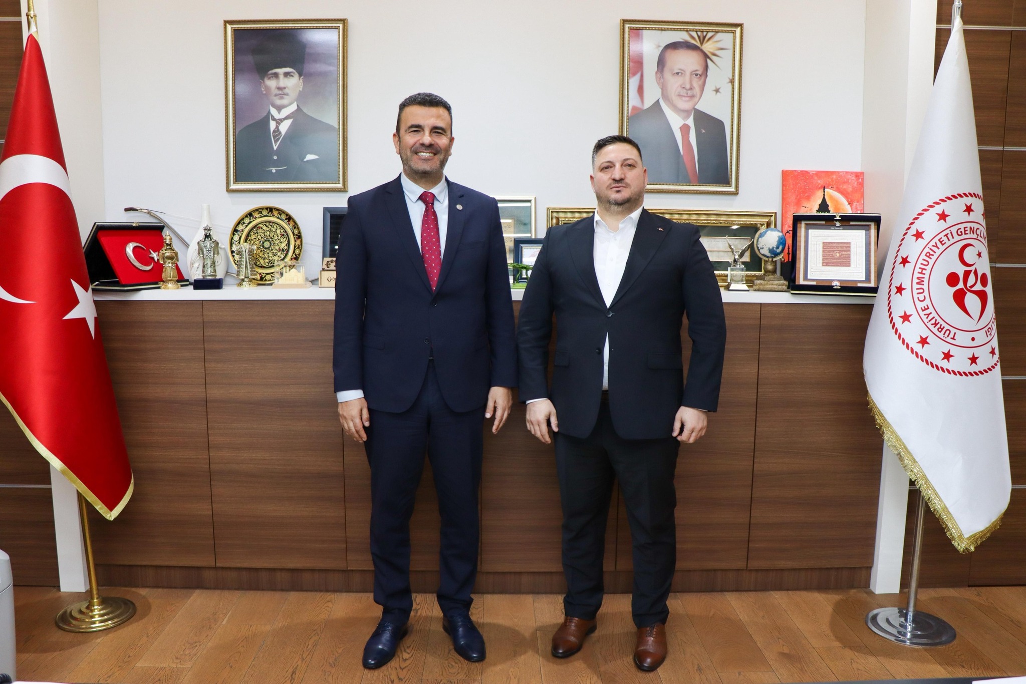 Gençlik ve Spor Çalışmalarını Görüşmek Üzere İstanbul İl Müdürümüzü Ziyaret Ettik