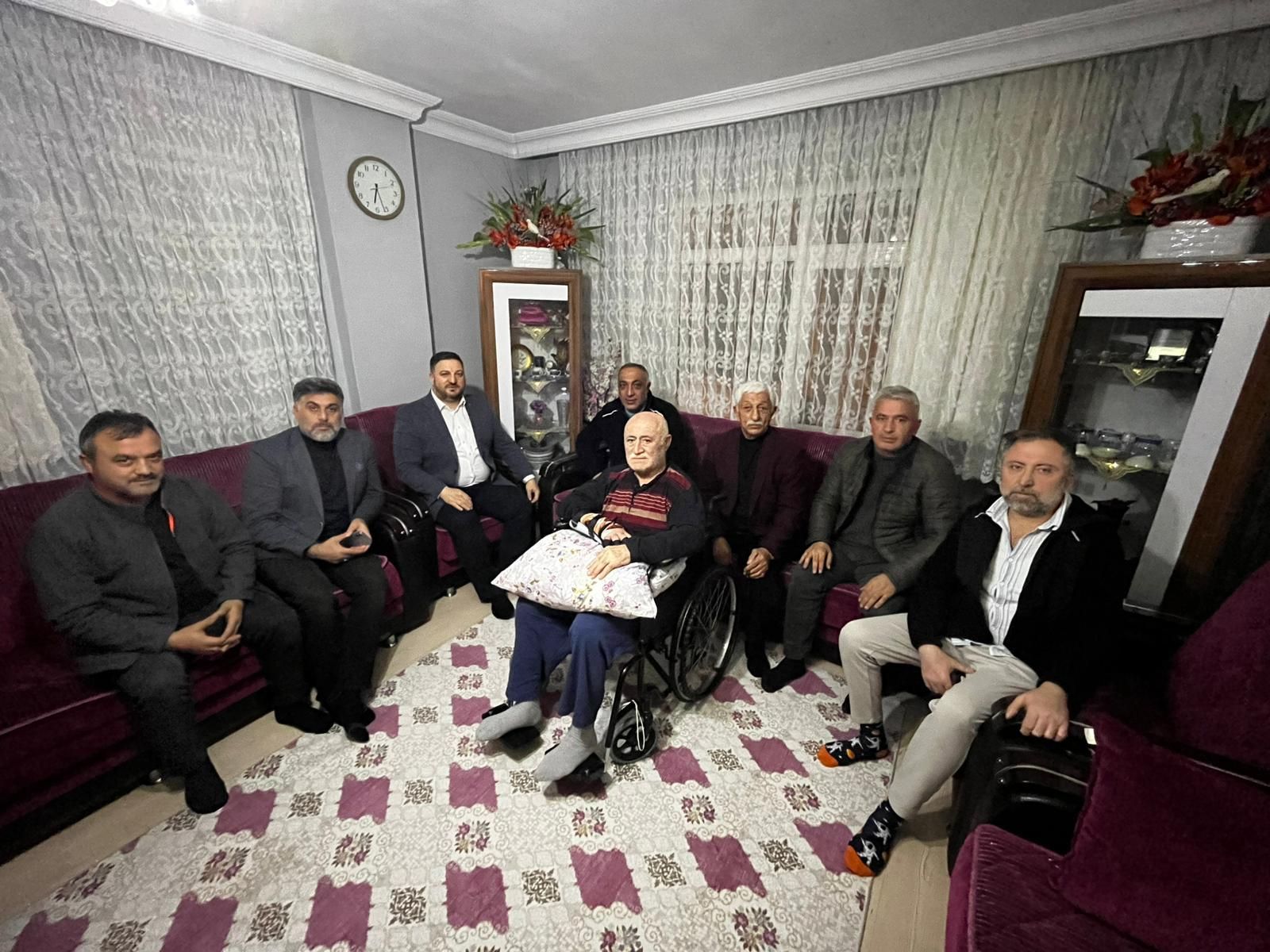 Feyzullah Torlak’tan Turan Erdoğan’a Geçmiş Olsun Ziyareti