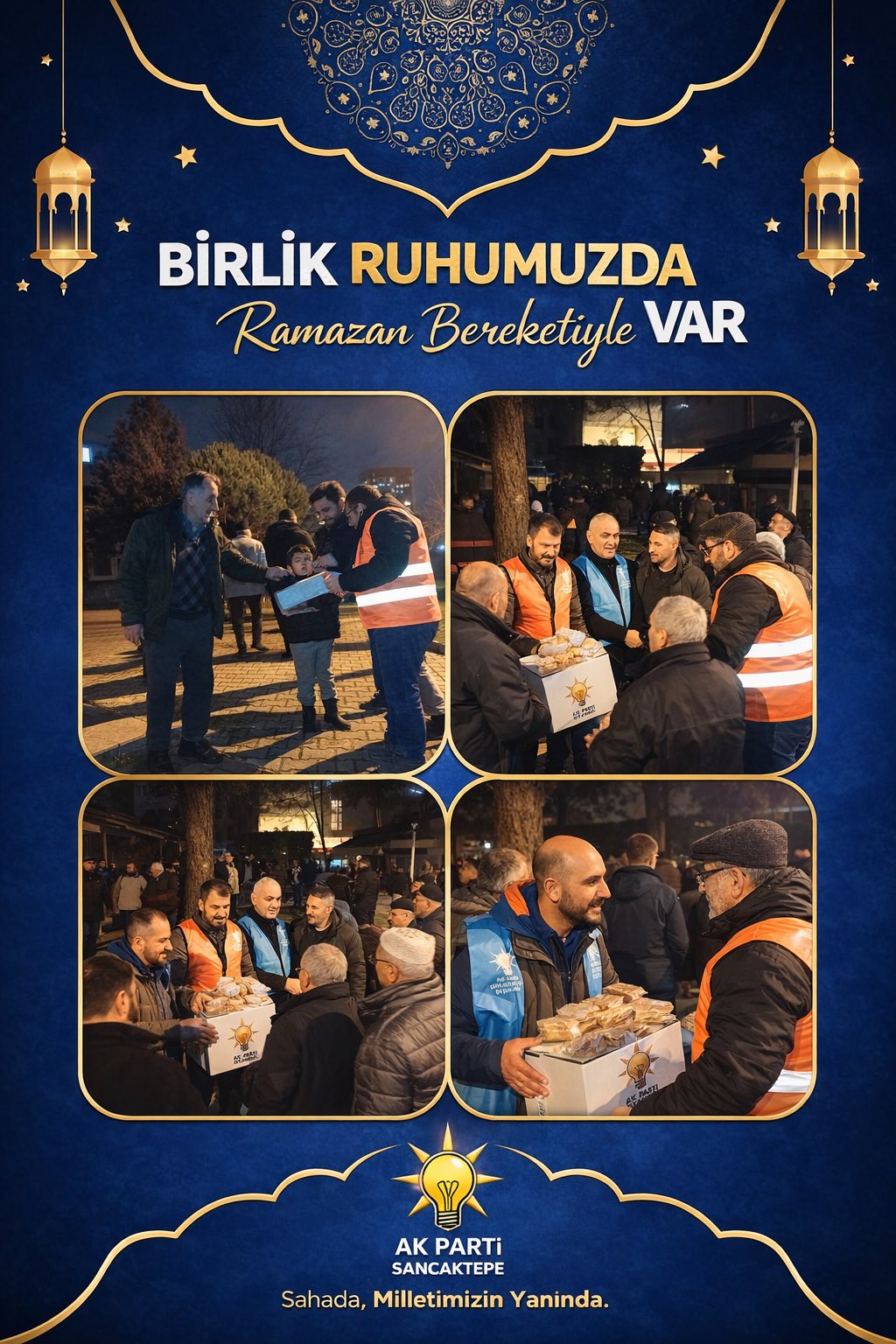 Ramazan’ın Bereketi Sahada ve Gönüllerde Paylaşılıyor