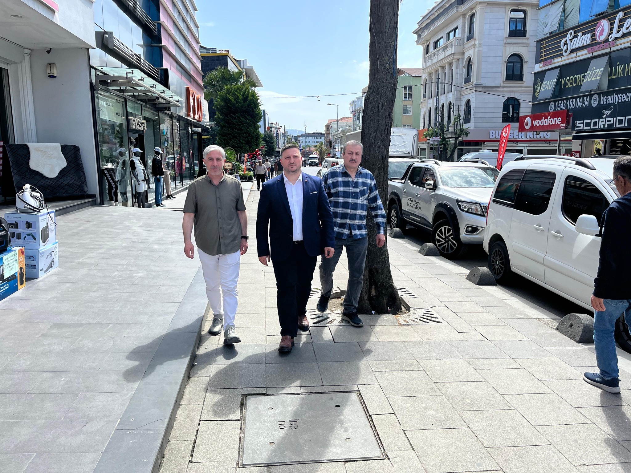 Demokrasi Caddesi Esnaf Ziyareti