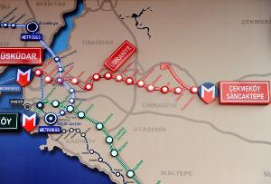 ÜSKÜDAR –SANCAKTEPE METRO HATTININ TEMELİ ATILDI.