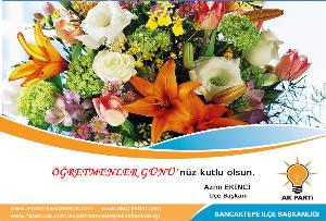 SANCAKTEPE’DE ÖĞRETMENLER GÜNÜ COŞKUSU